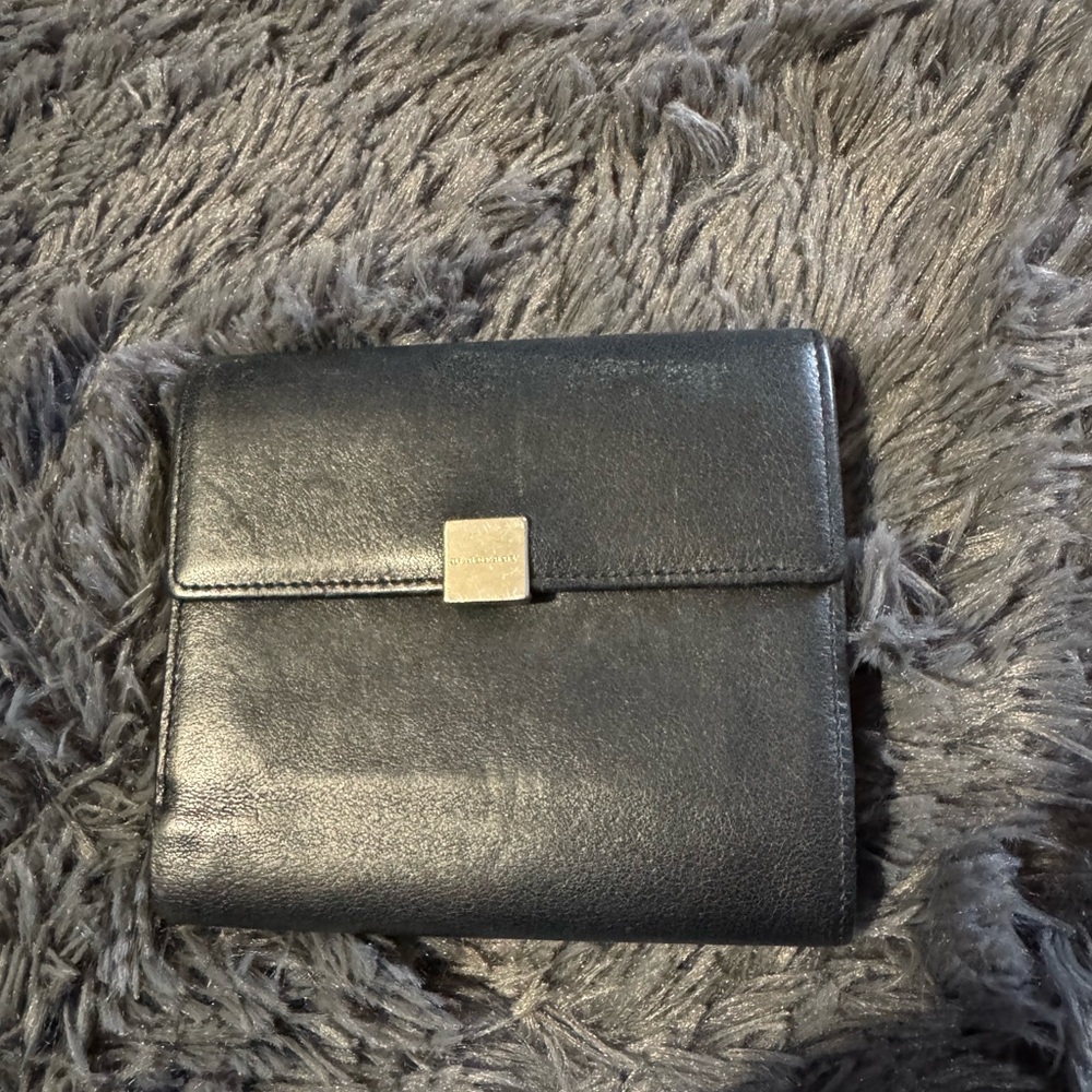 Burberry Black Leather Wallet